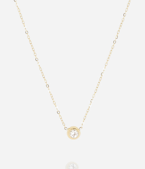 Collier Cassio (Acier doré)