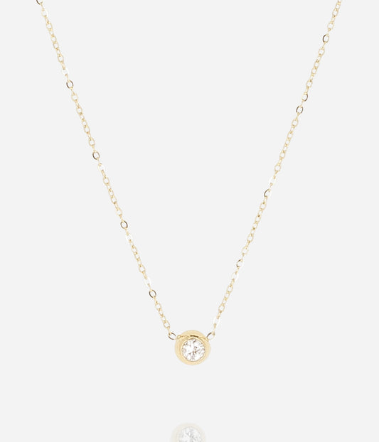 Collier Cassio (Acier doré)