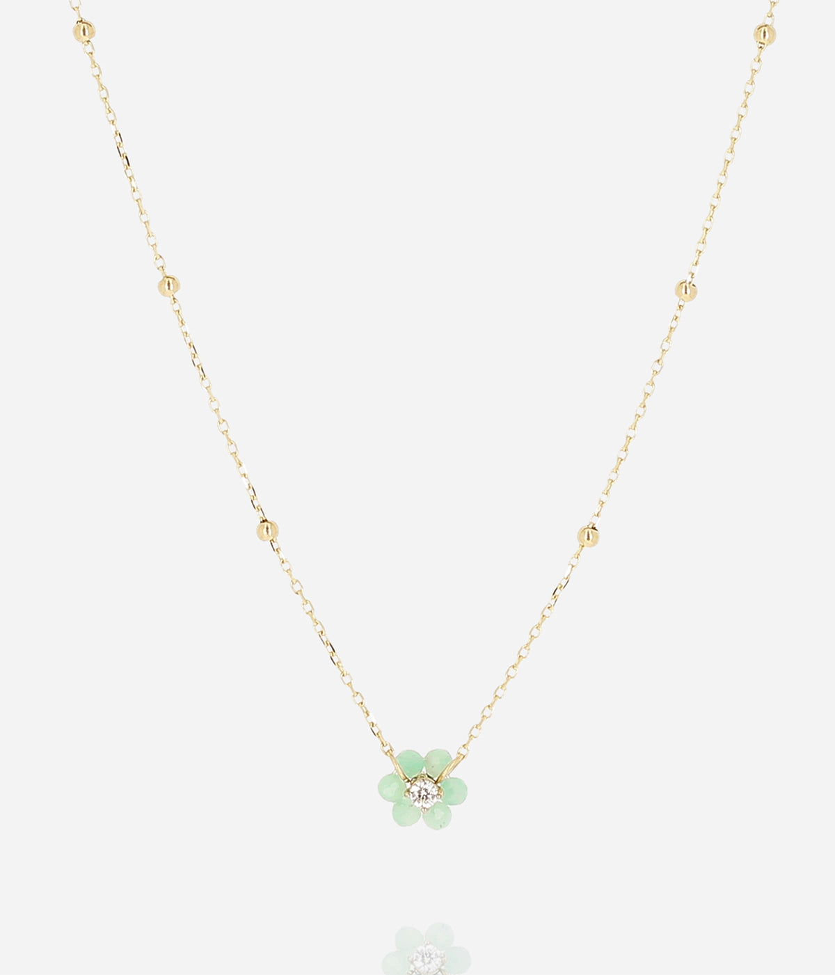 Collier Petalo (Acier doré)