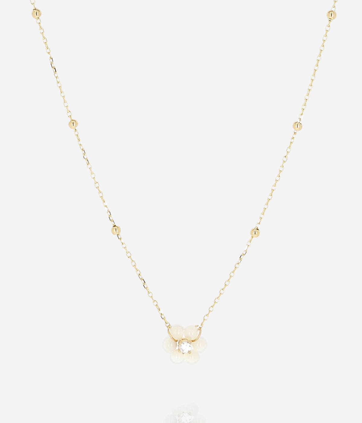 Collier Petalo (Acier doré)