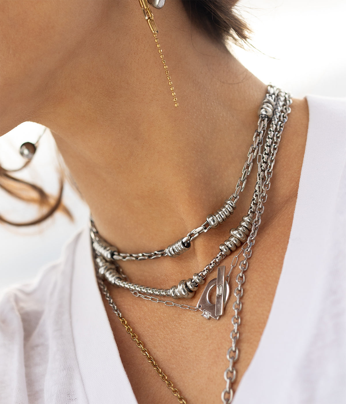 Collier Yuki (Acier)