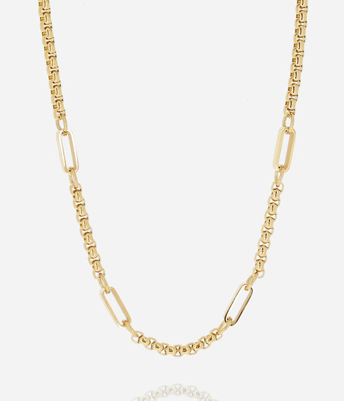 Collier Nobu (Acier doré)