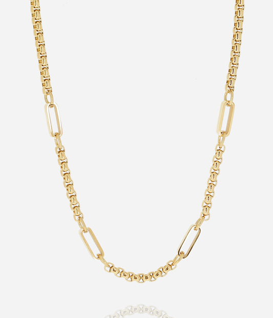 Collier Nobu (Acier doré)