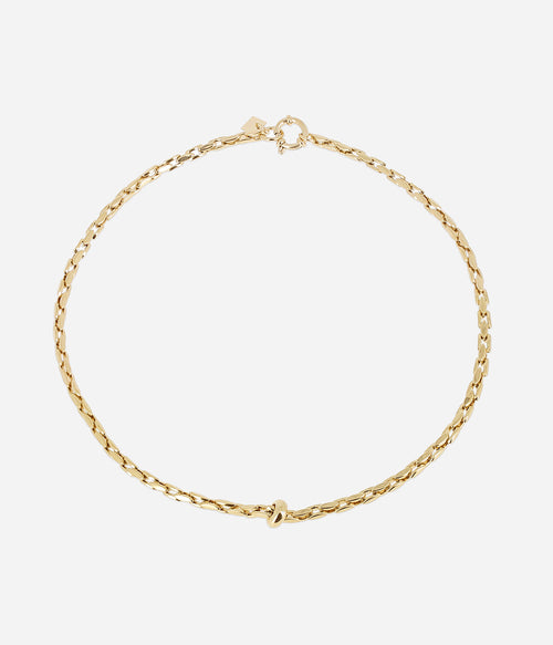 Collier Lottie (Acier doré)