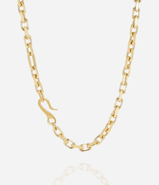 Collier Mallory (Acier doré)