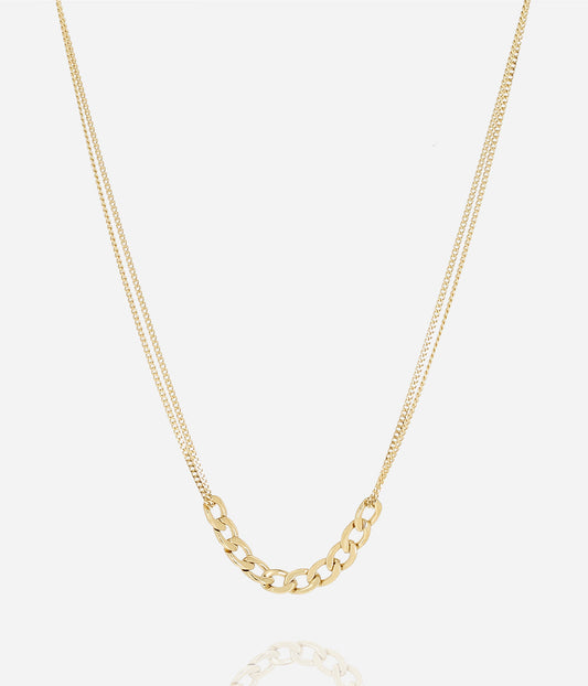 Collier Devin (Acier doré)
