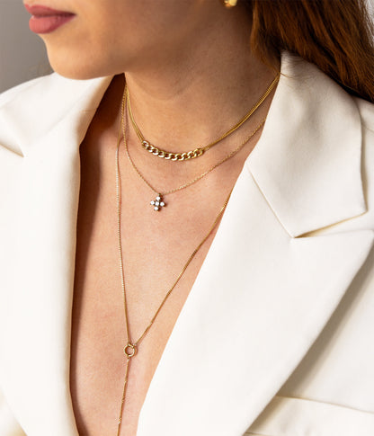 Collier Devin (Acier doré)