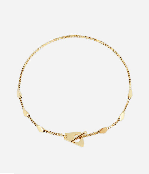 Collier Brent (Acier doré)