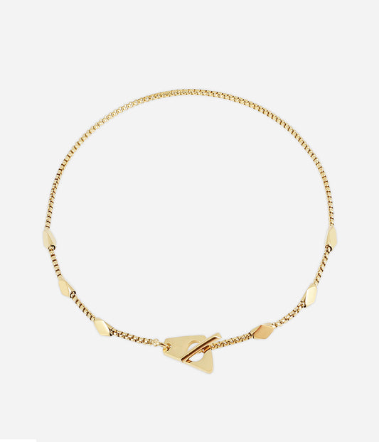 Collier Brent (Acier doré)