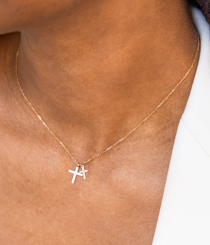 Collier Quarto (Acier doré)