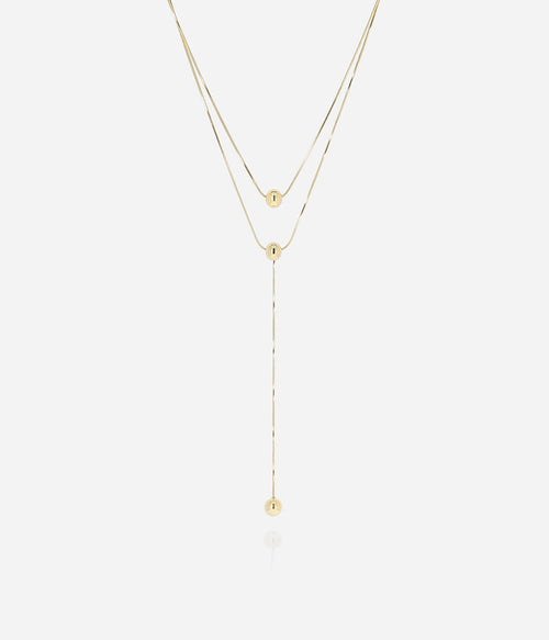 Collier Cisco (Acier doré)