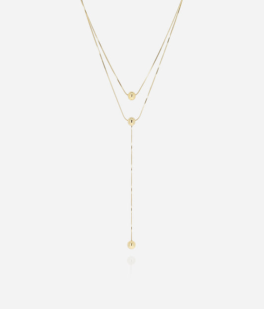 Collier Cisco (Acier doré)