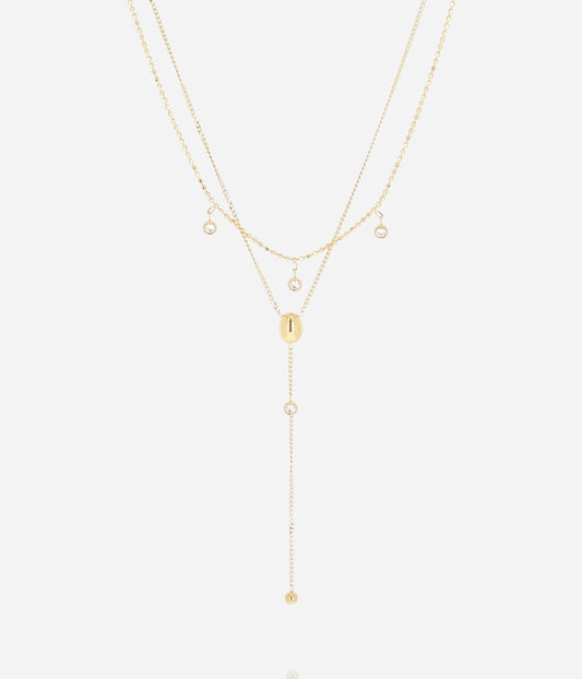 Collier Dilbana (Acier doré)