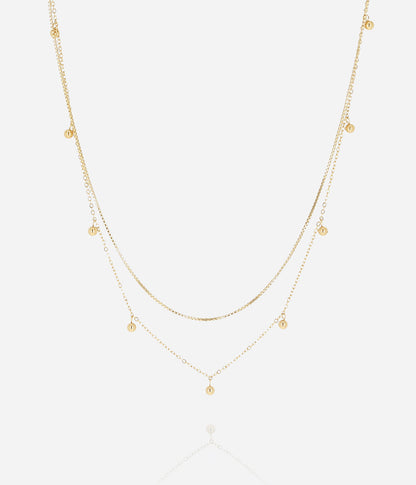 Collier Satori (Acier doré)