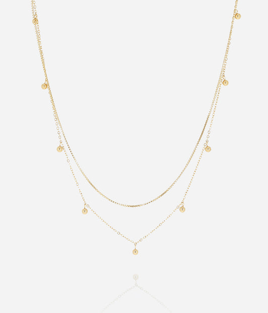 Collier Satori (Acier doré)