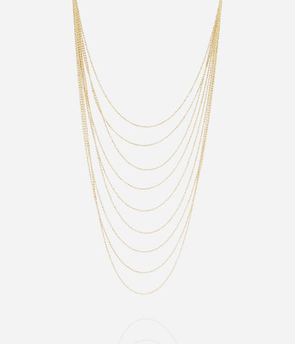 Collier Laylo (Acier doré)
