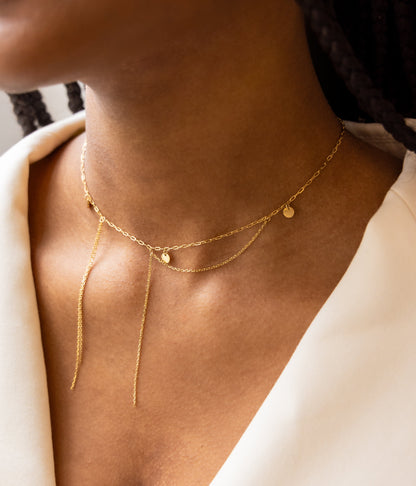Collier Ugo (Acier doré)