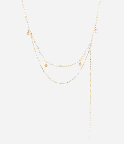 Collier Icilo (Acier doré)