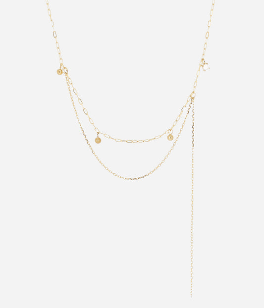 Collier Icilo (Acier doré)