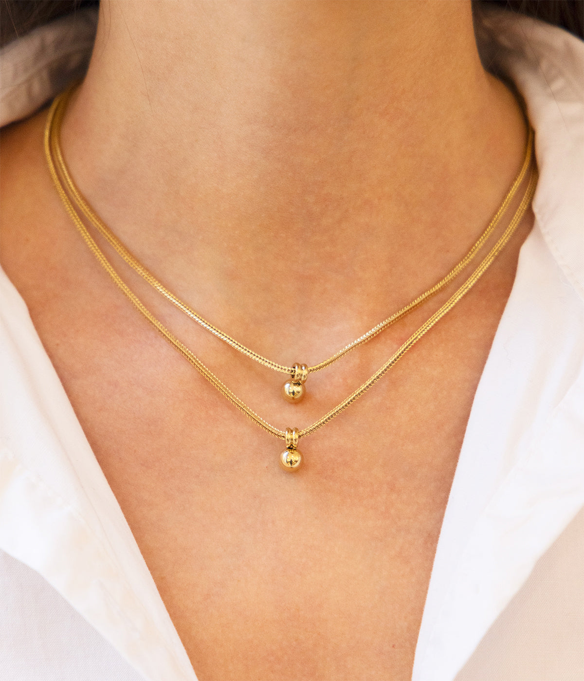 Collier Regala (Acier doré)