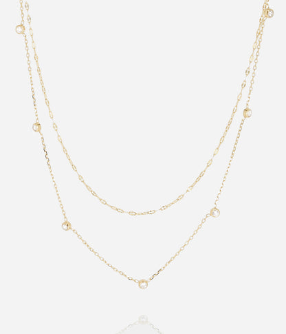 Collier Tazio (Acier doré)