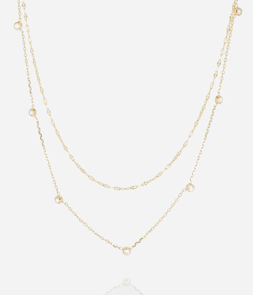 Collier Tazio (Acier doré)