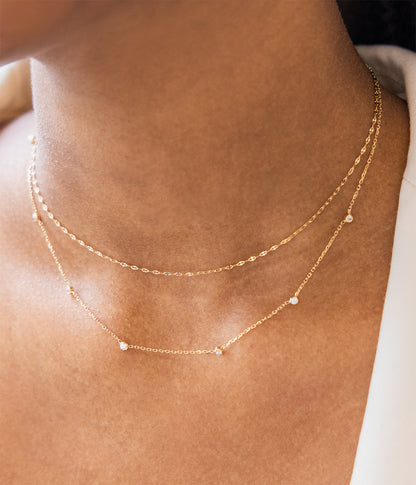 Collier Tazio (Acier doré)
