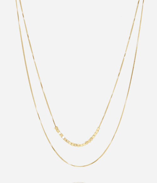 Collier Orfeo (Acier doré)