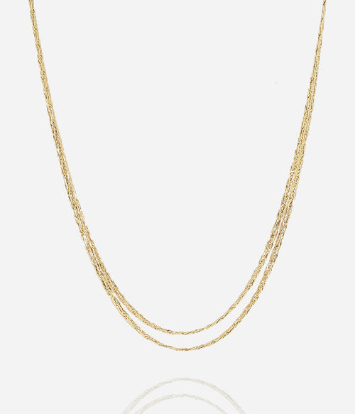 Collier Ottavia (Acier doré)