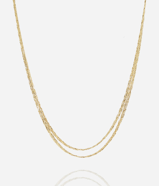 Collier Ottavia (Acier doré)