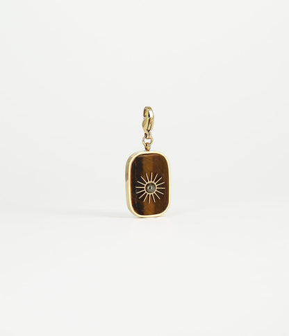 Charm Julia (Acier doré)