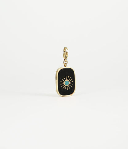 Charm Julia (Acier doré)