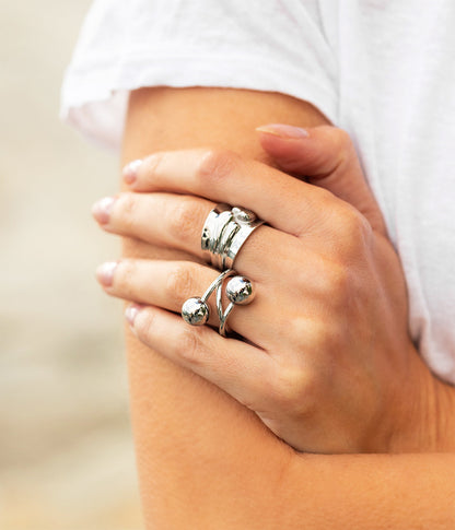 Bague Nerine (Acier)