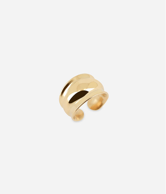 Bague Melissa (Acier doré)