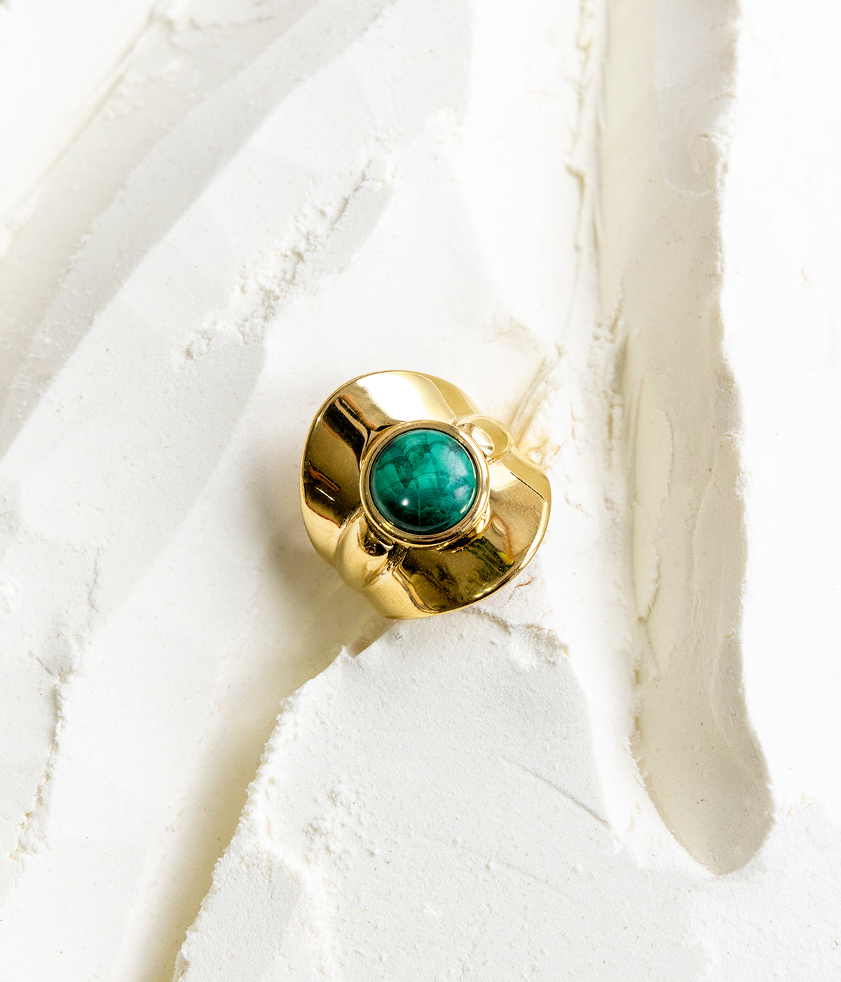 Bague Galdi (Acier doré)