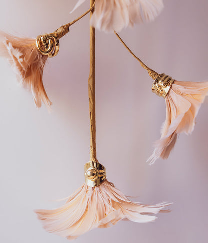 Bague Nerine (Acier doré)