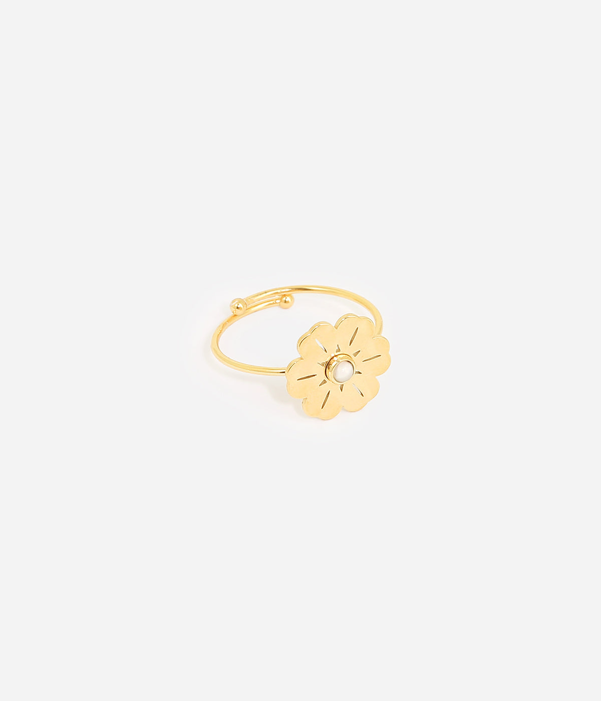 Bague Kika (Acier doré)