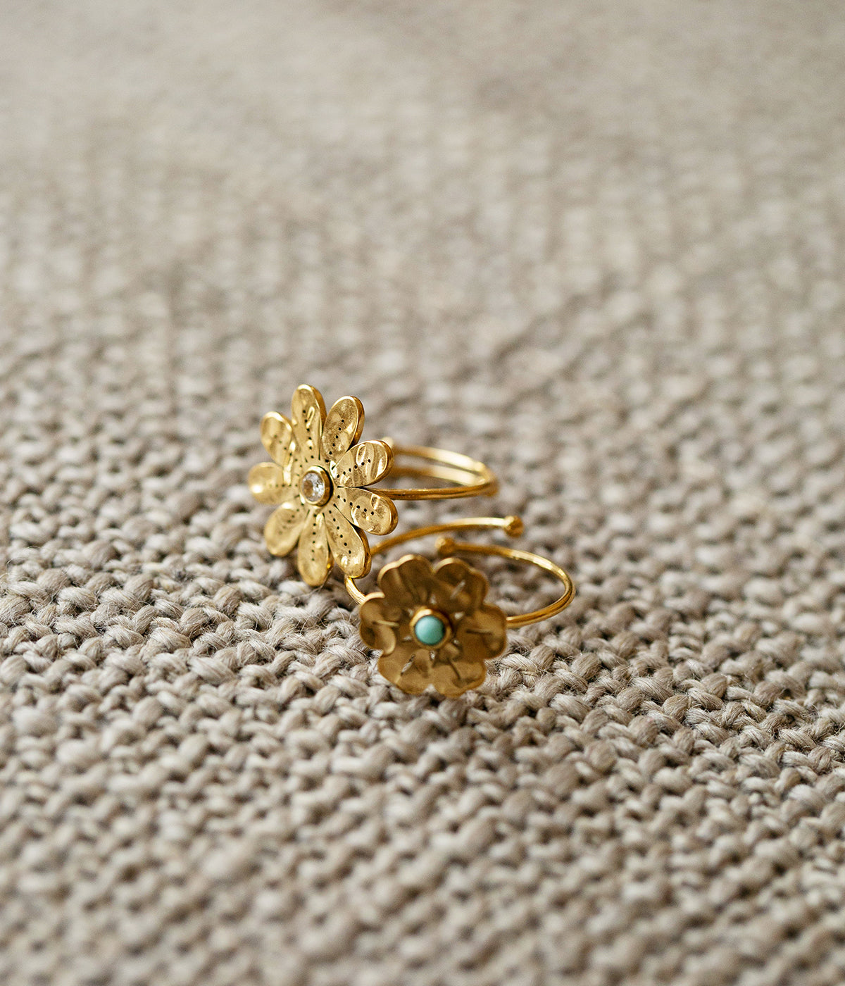 Bague Kika (Acier doré)