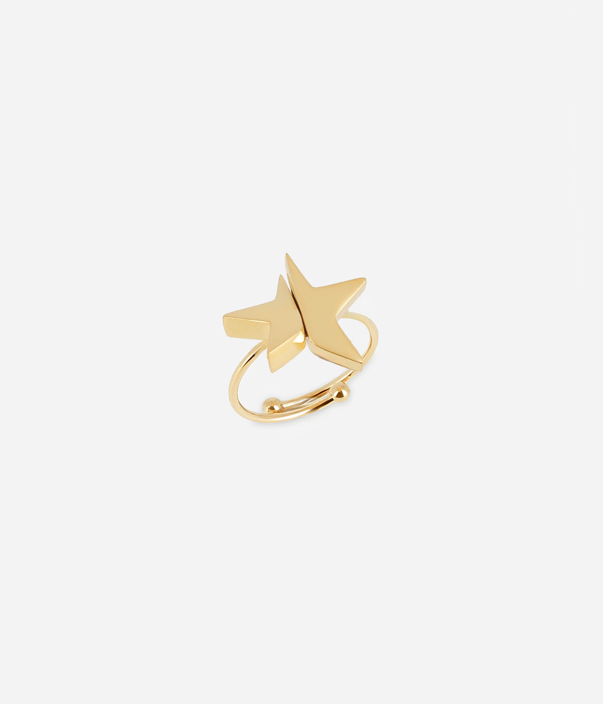 Bague Angel (Acier doré)