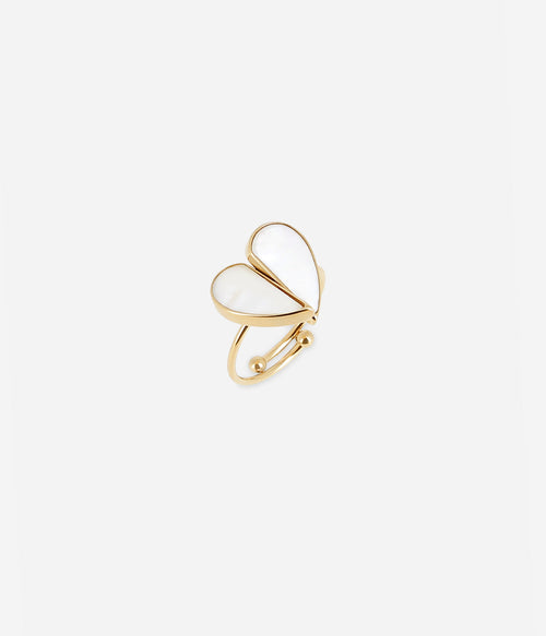 Bague Basilio (Acier doré)