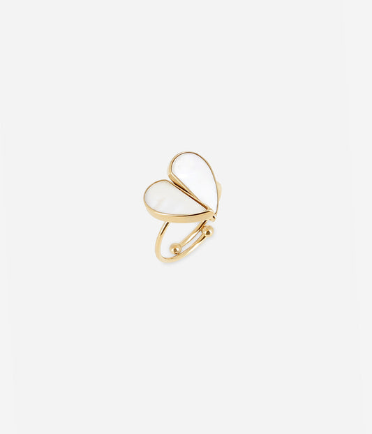 Bague Basilio (Acier doré)