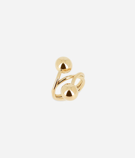 Bague Youli (Acier doré)