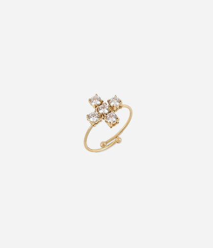 Bague Conti (Acier doré)