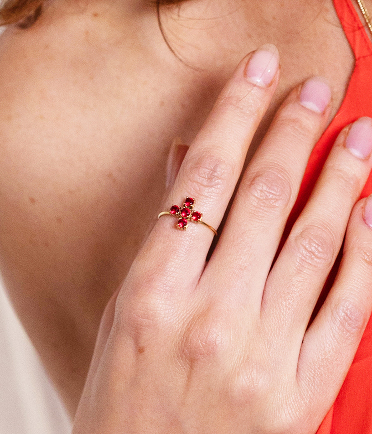 Bague Conti (Acier doré)