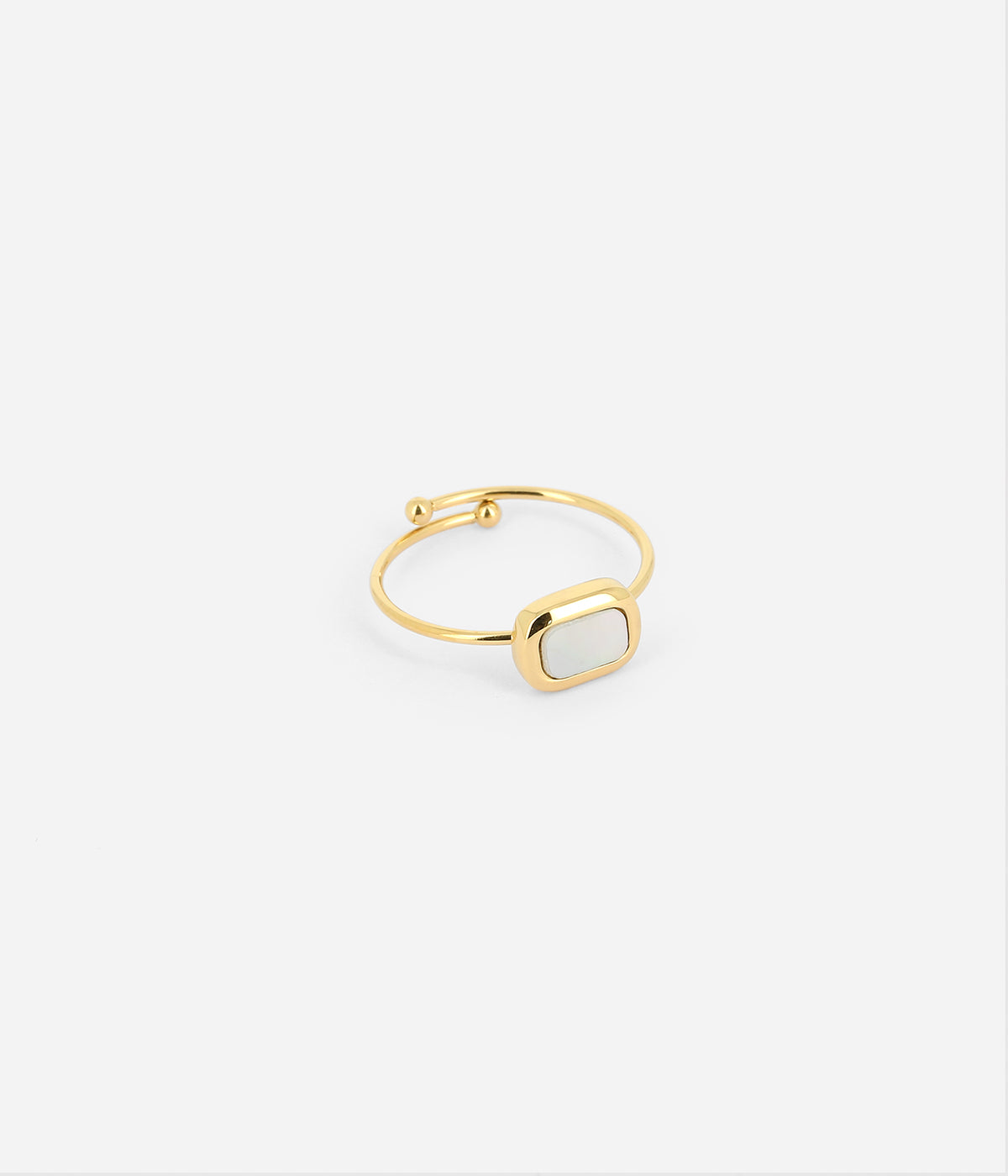 Bague Lilou (Acier doré)