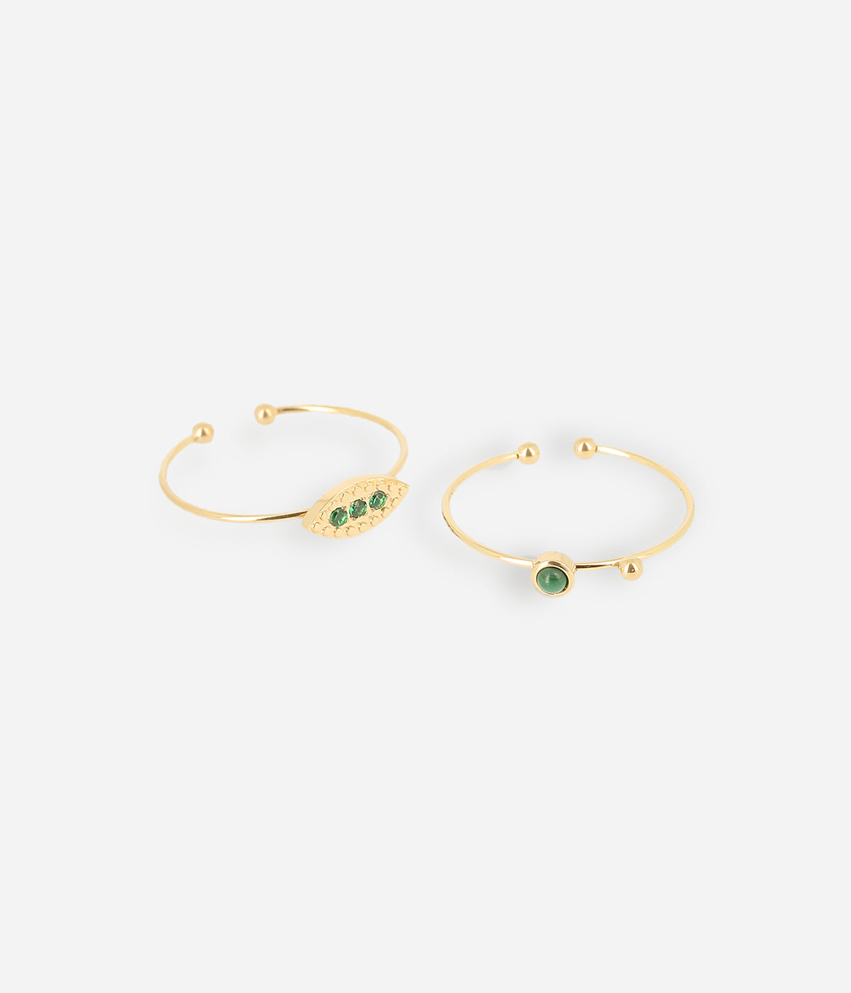 Bague Posy (Acier doré)