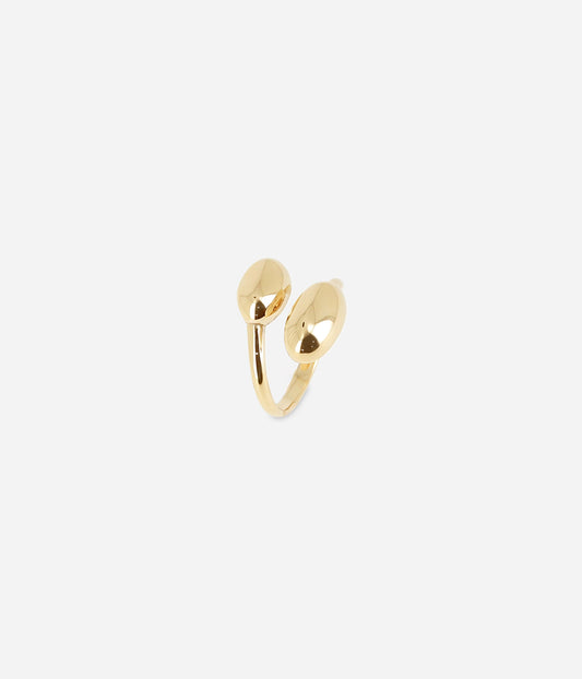 Bague Basco (Acier doré)