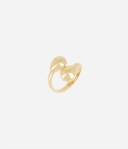 Bague Teru (Acier doré)