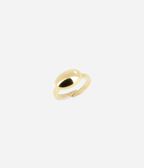 Bague Ilioss (Acier doré)