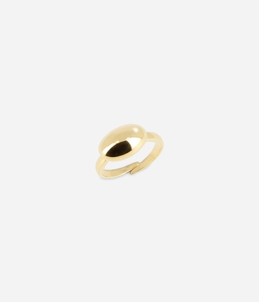 Bague Ilioss (Acier doré)